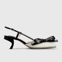 Roger Vivier 罗杰维维亚 女士高跟鞋 RVW63836510SKK 白色/黑色 35.5