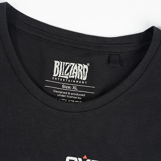 Blizzard暴雪游戏周边守望先锋死神潮流印花T恤