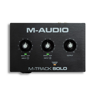 M-AUDIO M-Track DUO\/SOLO 2进2出专业音频接口 录音混音声卡 M-Track SOLO（