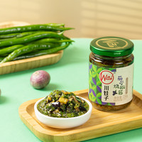 川娃子 炭烤茄子烧椒酱230g辣椒酱四川拌饭虎皮青椒酱