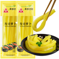 川珍 寿司萝卜210g*2袋 切条萝卜大根泡菜