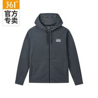 361°运动卫衣男2023秋季拉链连帽卫衣男士开襟卫衣常规休闲上衣