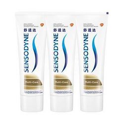 SENSODYNE 舒适达 多效护理70g*3+35g