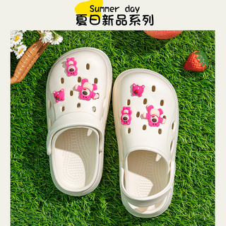 儿童洞洞鞋女童夏季外穿2023防滑爆款沙滩中大童凉拖鞋女