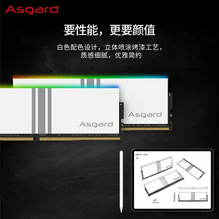 Asgard 阿斯加特 32GB(16Gx2)套 DDR5 6000MHz