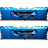 G.SKILL 芝奇 Ripjaws 4系列 DDR4 3200频率 8G (4G×2)套装 台式机内存 (兰博基尼蓝)
