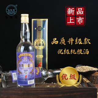 五缘湾 台湾高粱酒窖藏升级版 浓香型白酒 53度600ml 优级固态纯粮