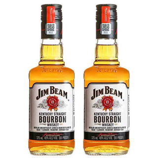 JIM BEAM 金宾 波本威士忌  375ml * 2瓶