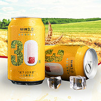 轩博精酿啤酒3.0小金冠10.5度小麦白啤330ml*1罐装