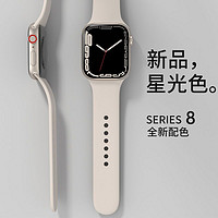 KEZTNG 官网款适用iwatch8手表表带apple watch7手表带苹果智能s7/s6男女款s5个性49mm替换s8腕带运动硅胶5/6/4代se