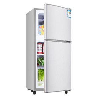 HANSADI 韩萨帝 双门小冰箱 家用小型迷你宿舍租房冷冻冷藏电冰箱
