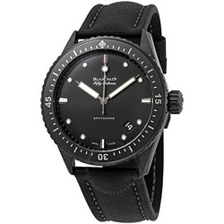 BLANCPAIN 宝珀 五十噚系列  Bathyscaphe 黑色表盘机械男表 5000-0130-B52A