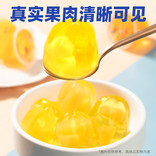 XIZHILANG 喜之郎 凤梨蜜桔果肉经典果冻 520g*2袋