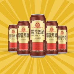 snowbeer雪花啤酒沈阳经典老雪花500ml18罐听装整箱大规格夺命12度
