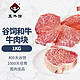 zenew 真牛馆 谷饲 整块牛肉 烧烤露营食材 和牛牛肉块1kg