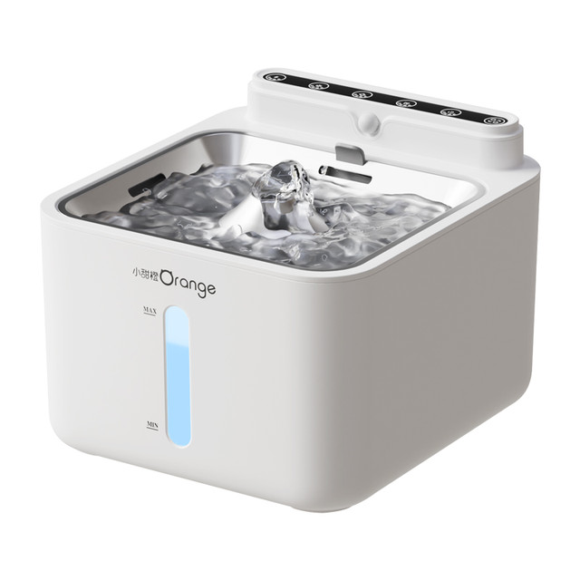 小甜橙 X'TANCHI Orange 小甜橙 range 小甜橙 猫咪饮水机流动水不插电宠物无线自动循环恒温加热喝水器狗