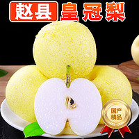 [西沛生鲜]精品皇冠梨 新鲜水果 松脆多汁 净重4.7-5.2斤