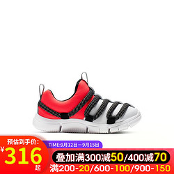 NIKE 耐克 NOVICE (PS) 儿童休闲运动鞋 AQ9661-600 白黑红 35码