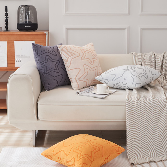 Chopard 萧邦 素色加厚客厅抱枕办公室腰枕