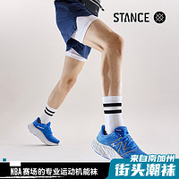 STANCE 448中筒条纹款专业运动袜跑步袜透气袜子男女十二色