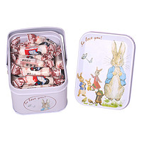 大白兔 奶糖红豆味115克复活兔礼盒装儿童糖果生日礼物七夕情人节