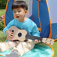 抖音超值购：儿童小吉他玩具模型尤克里里4弦迷你小男孩女生宝宝1到12岁仿真
