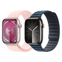 百亿补贴：Apple 苹果 Watch Series 9 智能手表 41mm 粉色