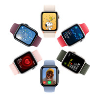 百亿补贴：Apple 苹果 Watch SE 2023款 智能手表 GPS版 44mm 午夜色
