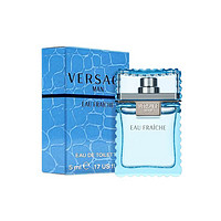 抖音超值购：VERSACE 范思哲 正品云淡风轻男士淡香水EDT 5ml*1瓶无喷头版