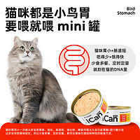 Alfie&Buddy; 阿飞和巴弟 猫罐头icanmini全价主食罐头猫咪零食湿粮85g*24罐整箱