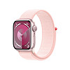 Apple 苹果 Watch Series 9 智能手表 GPS款 41mm 亮粉色 回环式运动表带