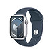 百亿补贴：Apple 苹果 Watch Series 9 智能手表 GPS款 41mm 风暴蓝色 橡胶表带 M/L
