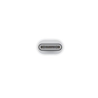 Apple 苹果 接口转换器 Lightning转USB-C 白色