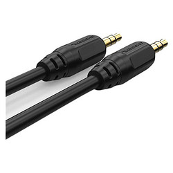 CHOSEAL 秋叶原 QS3210 3.5mm AUX音频线缆 0.5m 经典黑