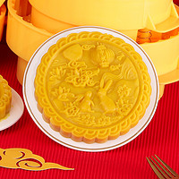 DOLO 德立 1/2斤中秋大月饼模具嫦娥玉兔寿星模型印具家商用广式500g23新款