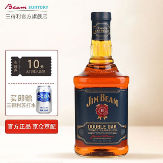 JIM BEAM 金宾 美国 双桶波本威士忌 43%vol 750ml