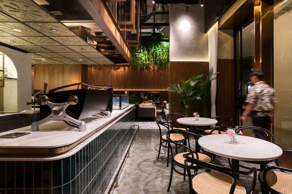 高颜值新锐设计酒店,周末国庆不加价!马来西亚沙巴绿蔓酒店- 万豪旅享家设计酒店品牌成员 蕨类惬意大/双床房1晚套餐含双早套餐