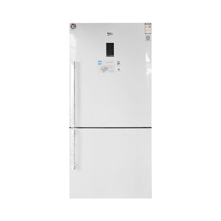 BEKO\倍科 CN160220IW 双门式大双门宽门电冰箱蓝光变频无霜不锈钢面99新家用 微瑕疵CN160220IW