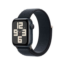 Apple 苹果 Watch SE 2023款 智能手表 GPS版 40mm 午夜色 回环式运动型表带