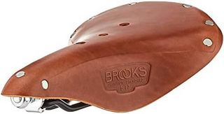 BROOKS ENGLAND B17 自行车座垫 - 手工皮革自行车座椅（钢、钛、铜）