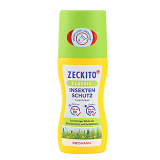 德国Zeckito驱蚊喷雾防蚊虫叮咬户外随身8小时防蚊液驱蚊水儿童