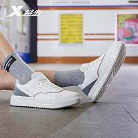 XTEP 特步 国潮休闲特版鞋   帆白/烟灰色0025