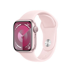 Apple 苹果 watch苹果手表S9 iWatch s9电话智能运动手表 男女通用款 亮粉色 标配