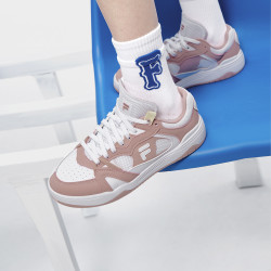 FILA 斐乐 女鞋FUSION系列潮流运动休闲鞋女舒适场下滑板鞋SMASH
