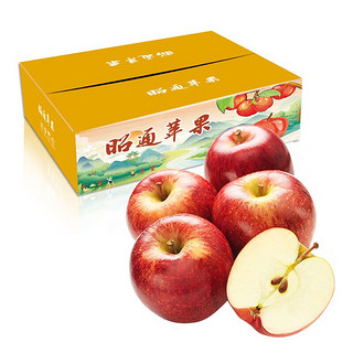 逮果 昭通丑苹果 净重5斤礼盒装（80-85mm）