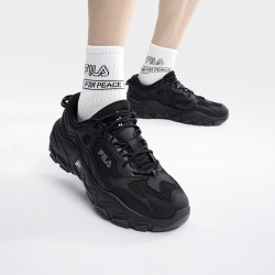 FILA 斐乐 男鞋掠夺者2时尚简约透气舒适运动休闲鞋男轻便耐磨复古运动鞋