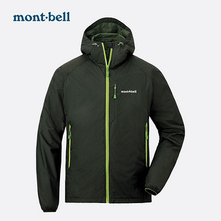 mont·bell montbell蒙贝欧春秋户外神衣软壳外套男舒适连帽上衣外衣软壳衣 黑色/BK S