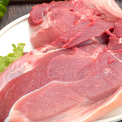 饭爷生活味美牧场内蒙古草原黑猪后腿肉冷冻猪腿肉后臀尖猪肉猪肉生鲜