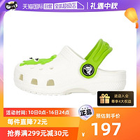 crocs 卡骆驰 洞洞鞋童鞋外星人图案小Clog T凉拖鞋208653