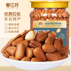 春江月 东北特大颗粒松子500g